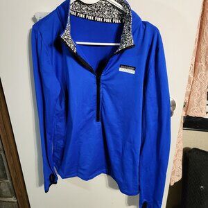 VICTORIAS SECRET PINK PULLOVER JACKET SZ M